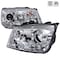 Spec-D Tuning 99-04 Volkswagen Jetta R8 Style Halo LED Projector Chrome LHP-JET99-8-TM - alternate 1
